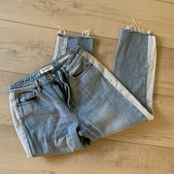 pacsun jason blue mom jeans